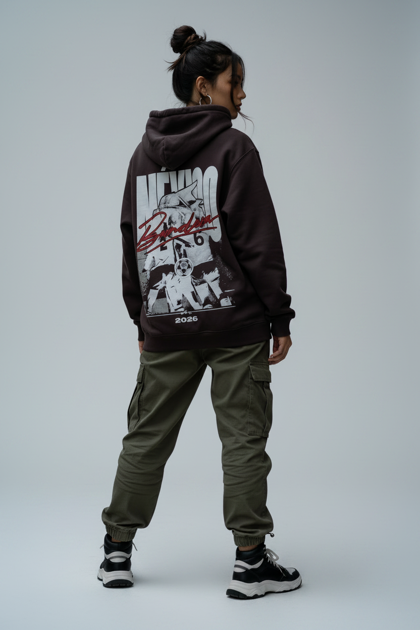 Hoodie Edición Especial Mex (Corte Medium Slim - Fit Europeo)