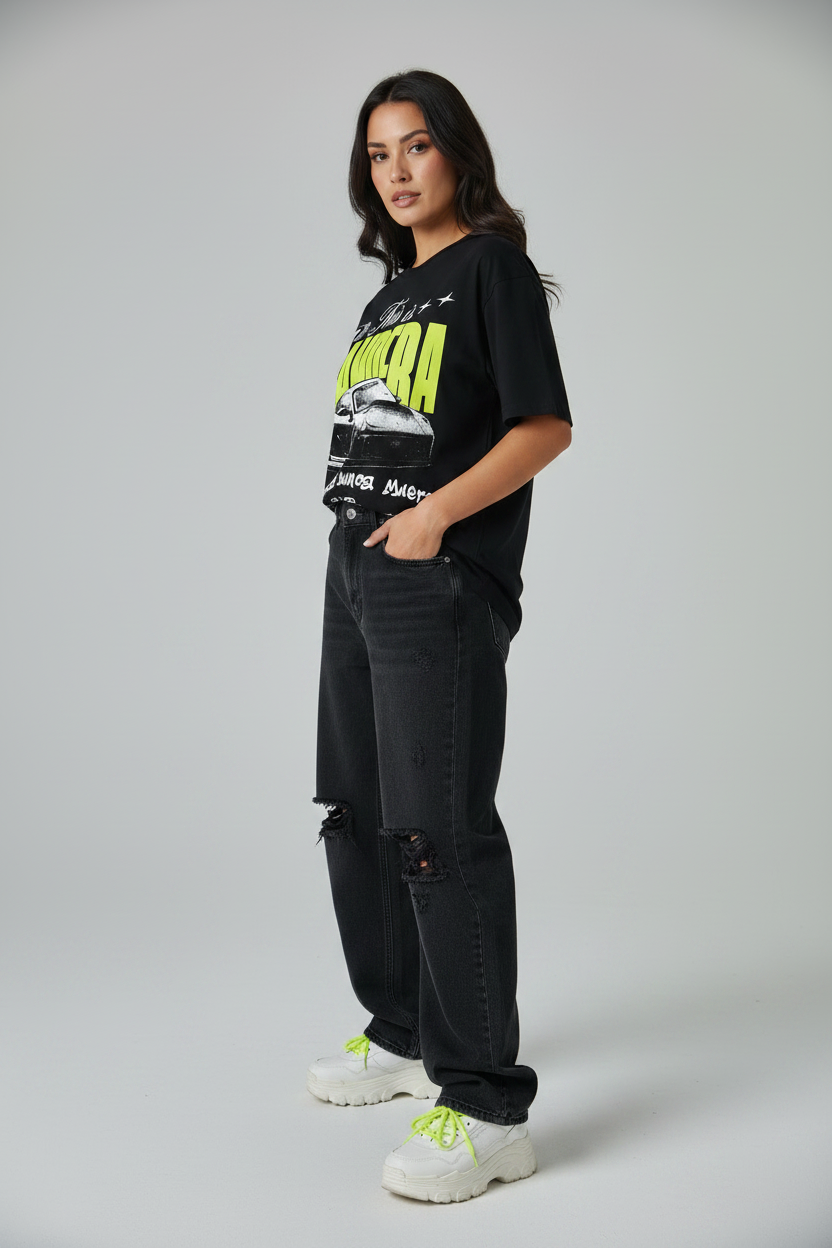Playera ETNM - Corte Muy Reducido (Pide 2 tallas más)