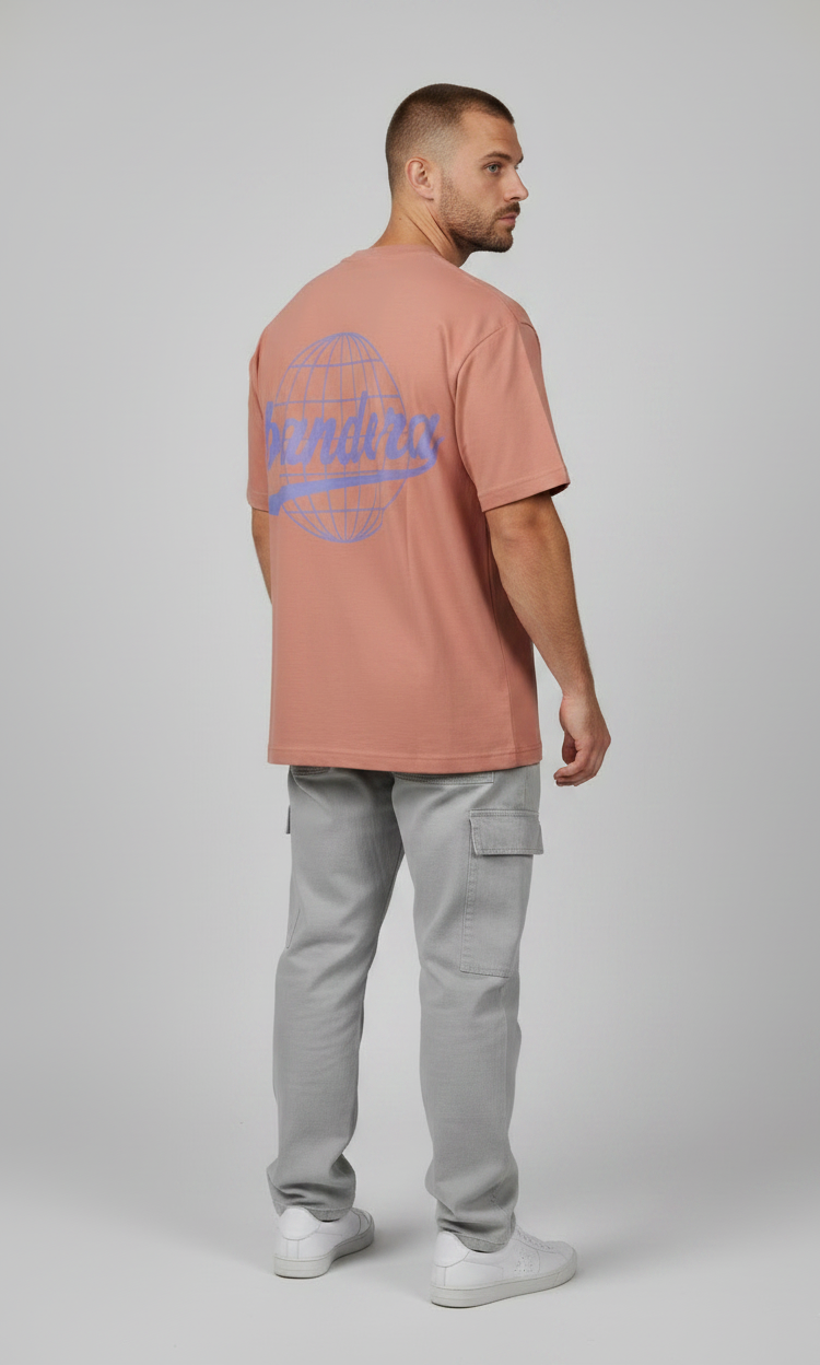Playera "Mundo" - Oversize