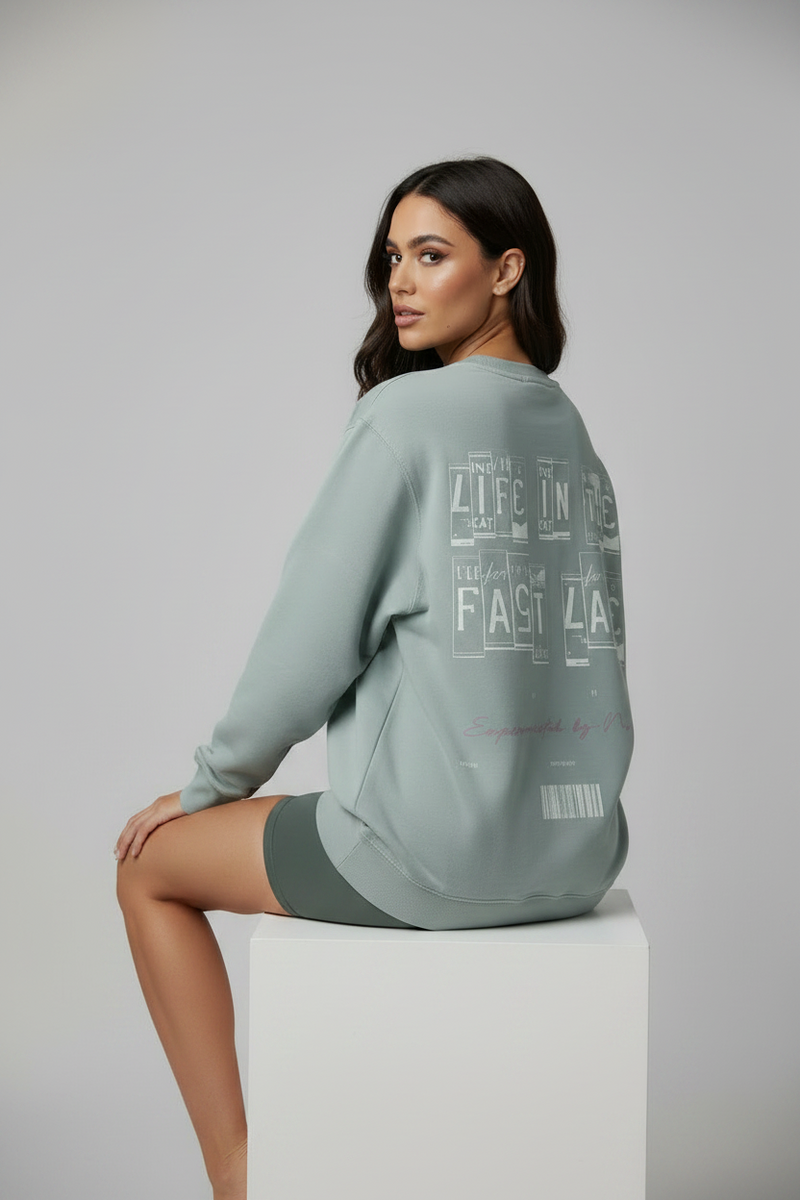 Crewneck Placas - Corte Europeo