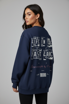Crewneck Placas - Corte Reducido