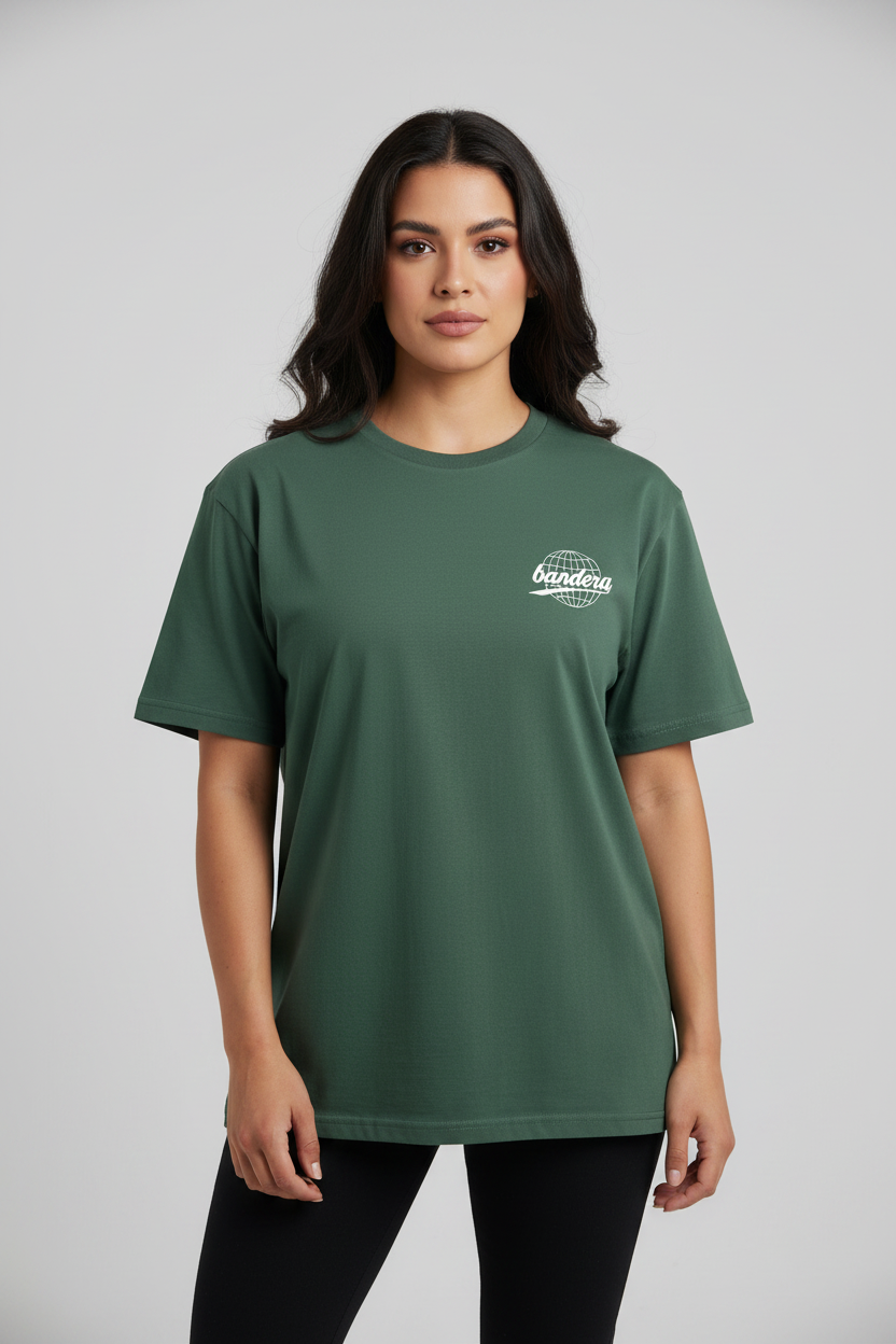 Playera "Mundo" - Oversize